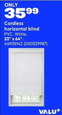 RONA VALU+ Cordless horizontal blind offer