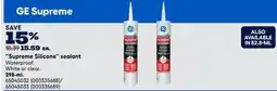 RONA Supreme Silicone sealant offer