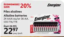 Home Hardware Alkaline batteries offer