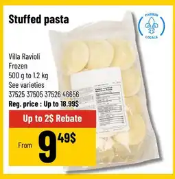 Mayrand Stuffed pastas offer