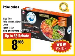 Mayrand Salmon or tuna Poke cubes offer