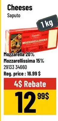 Mayrand Mozzarellissima Cheeses offer