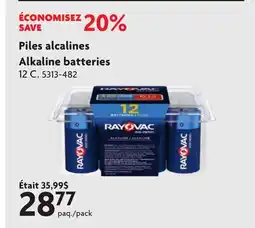 Home Hardware Alkaline batteries offer