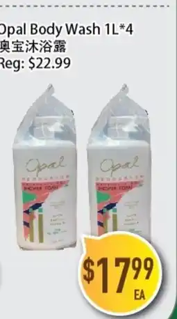 Full Fresh Supermarket Opal Body Wash offer