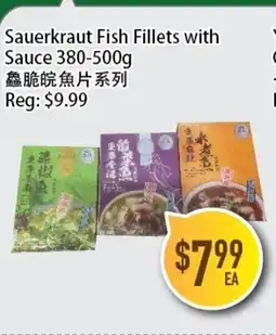 Full Fresh Supermarket Sauerkraut Fish Fillets with Sauce offer