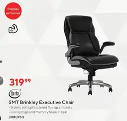 Staples SMT Brinkley Executive Chair offer
