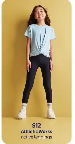 Walmart Athletic Works active leggings offer