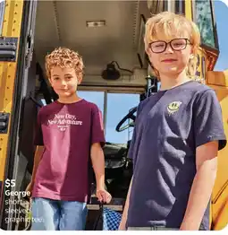 Walmart George short-sleeved graphic tee offer