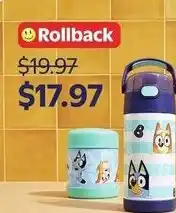 Walmart Thermos licensed. bottle or food jar offer