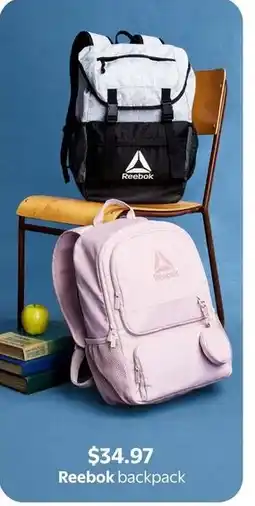 Walmart Reebok backpack offer