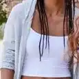 Walmart No Boundaries zip-up sweater or cropped cami offer