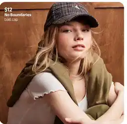 Walmart No Boundaries ball cap offer