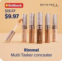 Walmart Rimmel multi tasker concealer offer