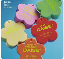 Walmart Daise body mists offer