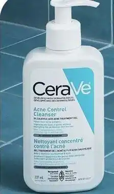 Walmart CeraVe acne control cleanser offer