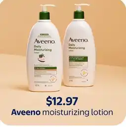 Walmart Aveeno Daily Moisturizing Lotion offer