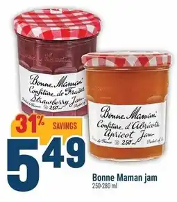 Marché Adonis Bonne Maman jam offer
