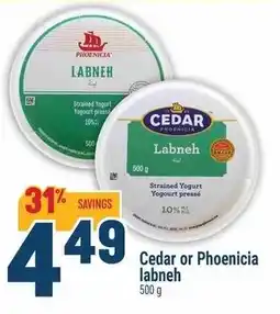Marché Adonis Cedar or Phoenicia labneh offer