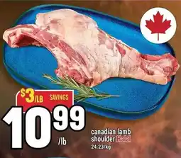Marché Adonis Canadian lamb shoulder offer