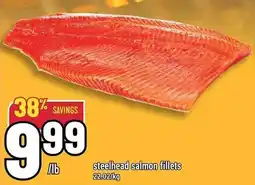 Marché Adonis Steelhead salmon fillets offer