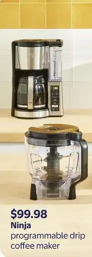 Walmart Ninja programmable drip coffee maker offer