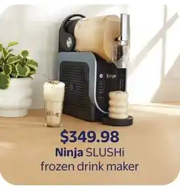 Walmart Ninja slushi frozen drink maker offer