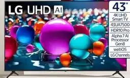 Walmart Lg ua7500 smart tv offer