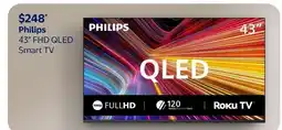 Walmart Philips fhd qled smart tv offer