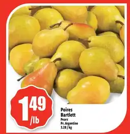 Bonanza Poires Bartlett offer