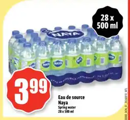 Bonanza Eau de source Naya offer