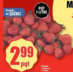 Bonanza Fraises offer