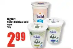 Bonanza Yogourt Khas Halal ou Dahi offer