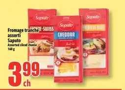 Bonanza Fromage tranché assorti Saputo offer