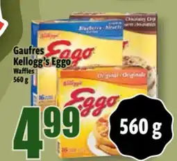 Bonanza Gaufres Kellogg's Eggo offer
