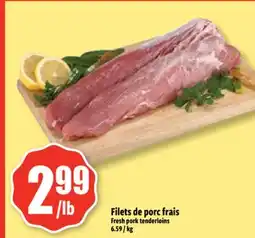 Bonanza Filets de porc frais offer
