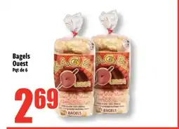 Bonanza Bagels Ouest offer