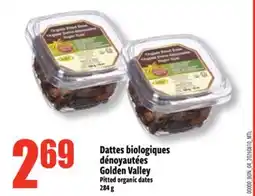Bonanza Dattes biologiques dénoyautées Golden Valley offer