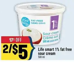 Marché Adonis Life smart 1% fat free sour cream offer