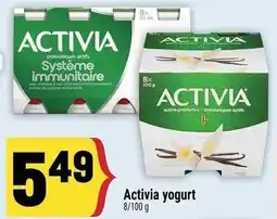 Marché Adonis Activia yogurt offer