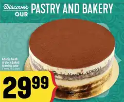 Marché Adonis Adonis fresh in store baked tiramisu cake offer