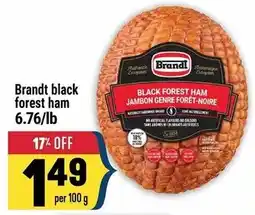 Marché Adonis Brandt black forest ham offer