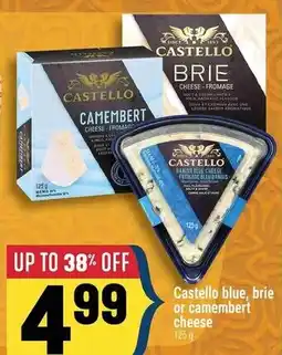 Marché Adonis Castello blue, brie or camembert cheese offer