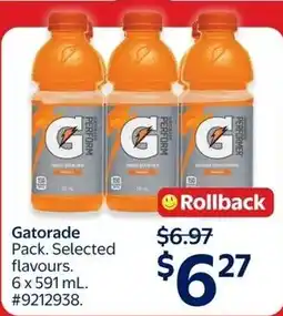 Walmart Gatorade offer