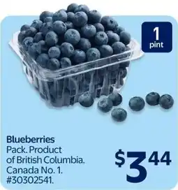 Walmart Blueberries offer