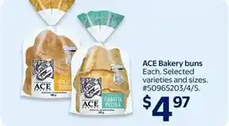 Walmart ACE Bakery buns offer