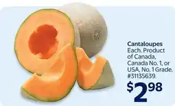 Walmart Cantaloupes offer