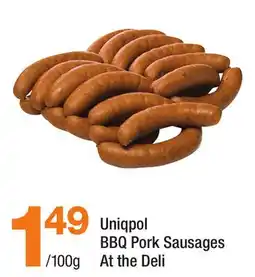 Highland Farms BBQ Pork Sausages offer
