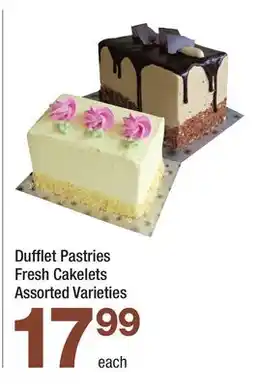 Highland Farms Dufflet Pastries Fresh Cakelets offer