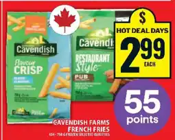 Food Basics CAVENDISH FARMS FRENCH FRIES offer