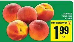 Food Basics PEACHES offer